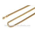 Custom 18K Gold / Rose Gold / Silver Necklace Chain / Cheap Wholesale 316 en acier inoxydable Collier en or Collier